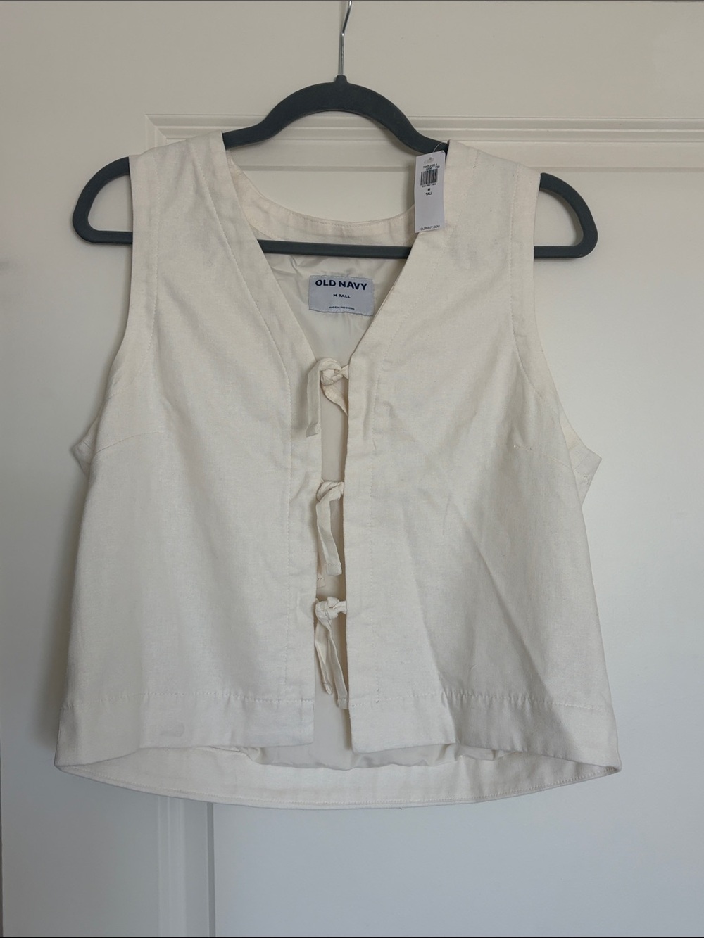 NWT tie front blouse
